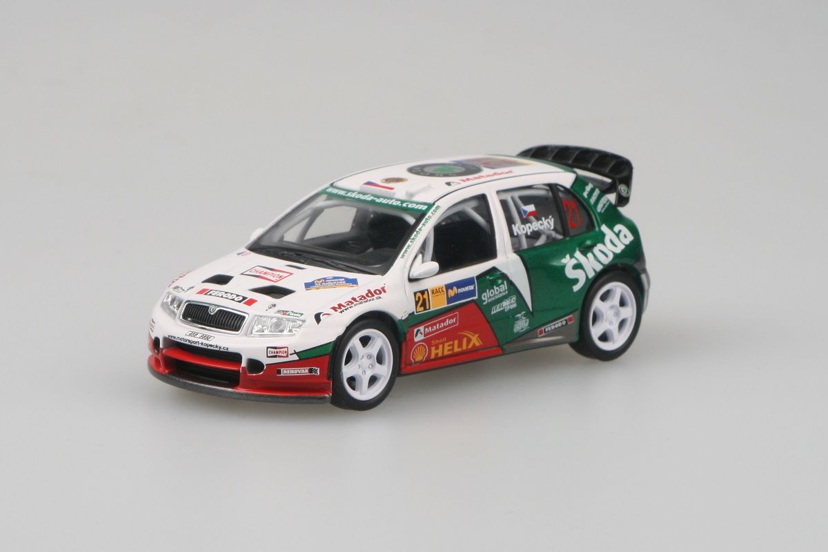 Škoda Fabia WRC (2005) 1:43 - Rally RACC Catalunya 2006 #21 Kopecký - Schovánek