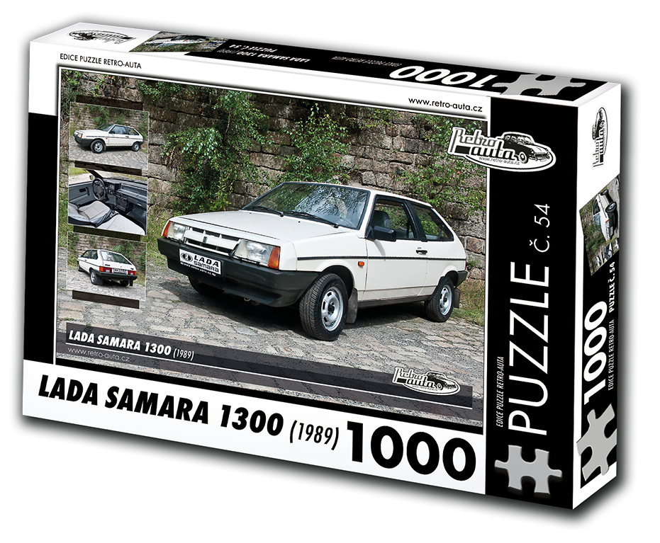 Puzzle č. 54 - LADA SAMARA 1300 (1989) 1000 dílků