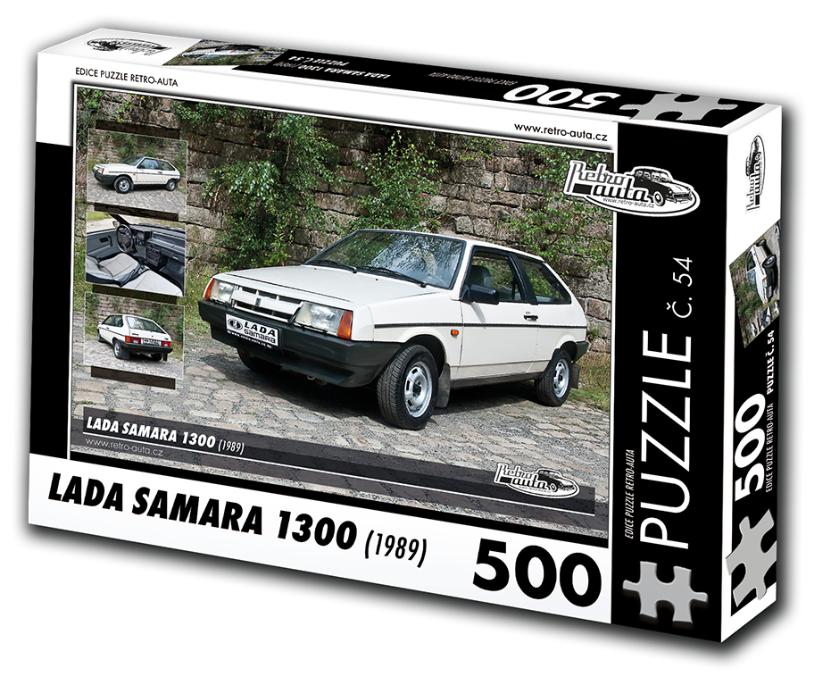 Puzzle č. 54 - LADA SAMARA 1300 (1989) 500 dílků