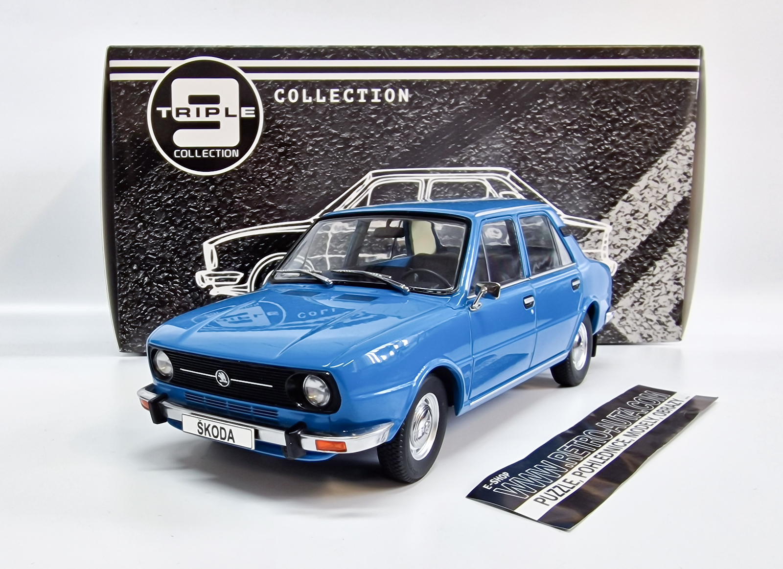 Škoda 105 L (1977) Modrá 1:18