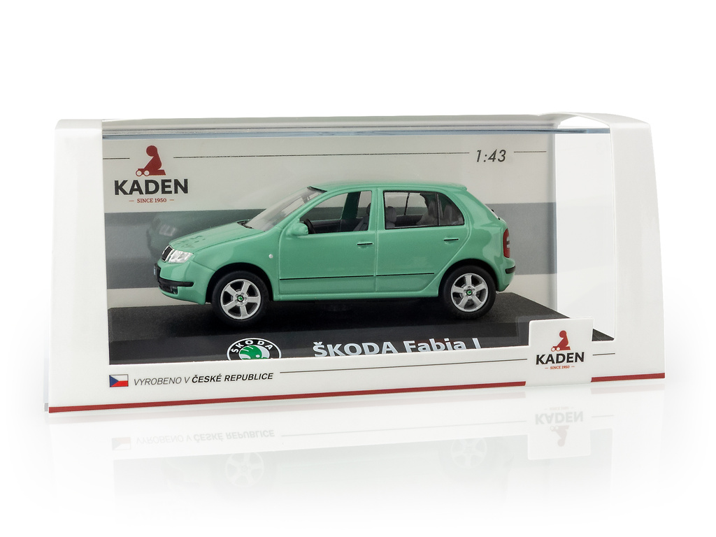 Škoda Fabia Hatchback Zelená Fantasy 1:43