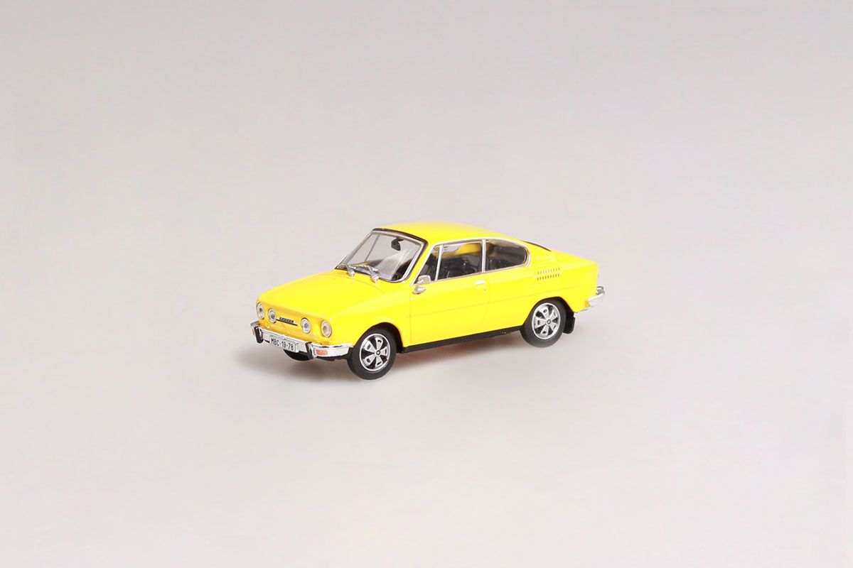 Škoda 110 R Coupé (1980) 1:43 - Žlutá Sluneční