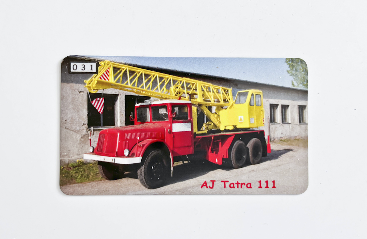 Magnetka Autojeřáb Tatra 111 (M031)