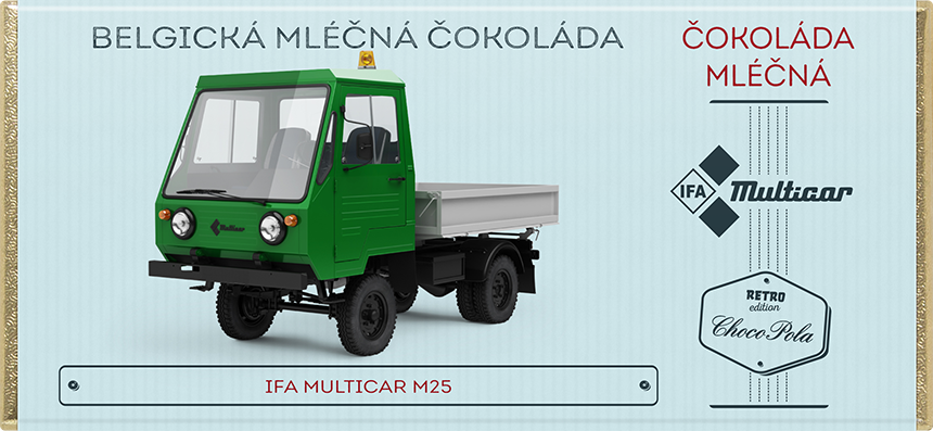 IFA Multicar M25 - mléčná čokoláda 100 g