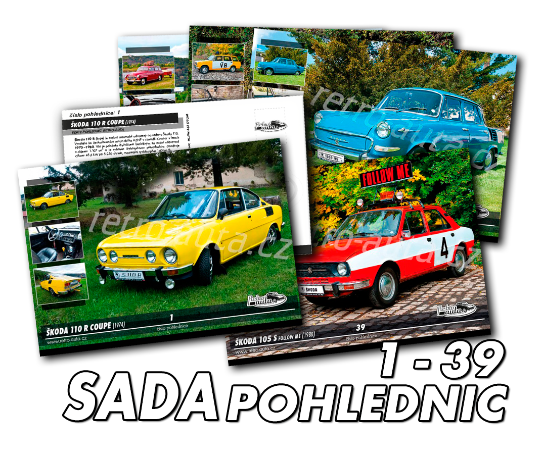 Sada pohlednic č. 1 - 39