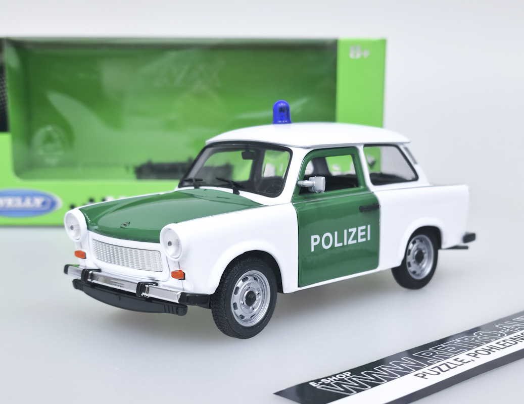 Trabant 601 Polizei WELLY 1:24