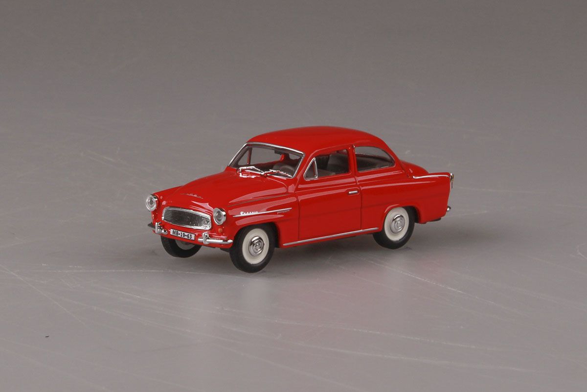 Škoda Octavia (1963) - Červená světlá ABREX 1:43