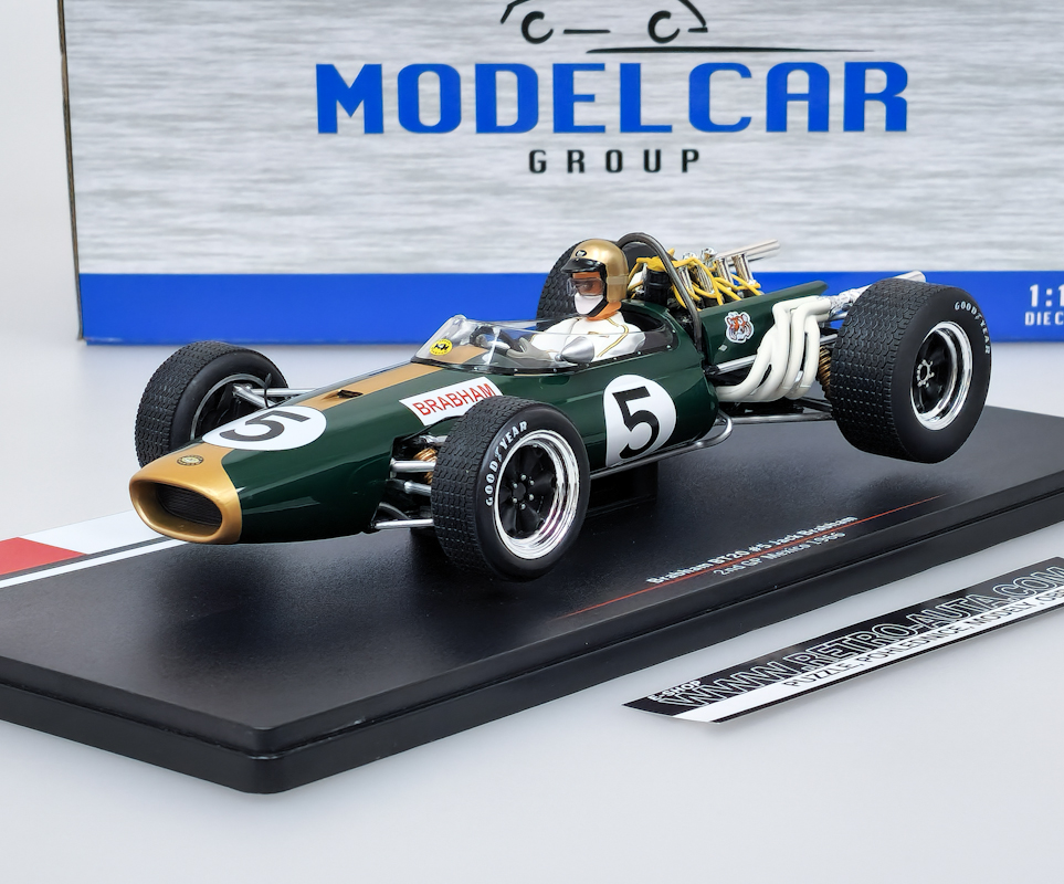 Brabham BT20, No.5, F1, J.Brabham, GP Mexico 1966 MCG 1:18 