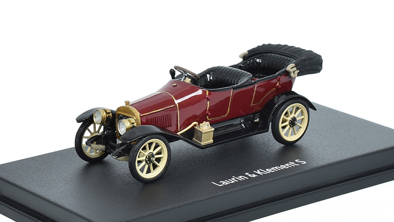 Laurin & Klement S 1911 Červená ModelStroy 1:43