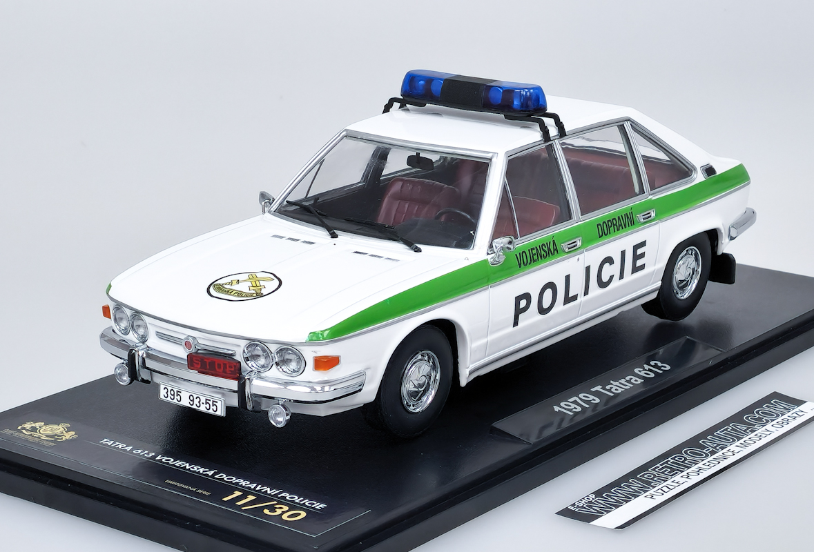Tatra 613 Vojenská Dopravní Policie 1:18