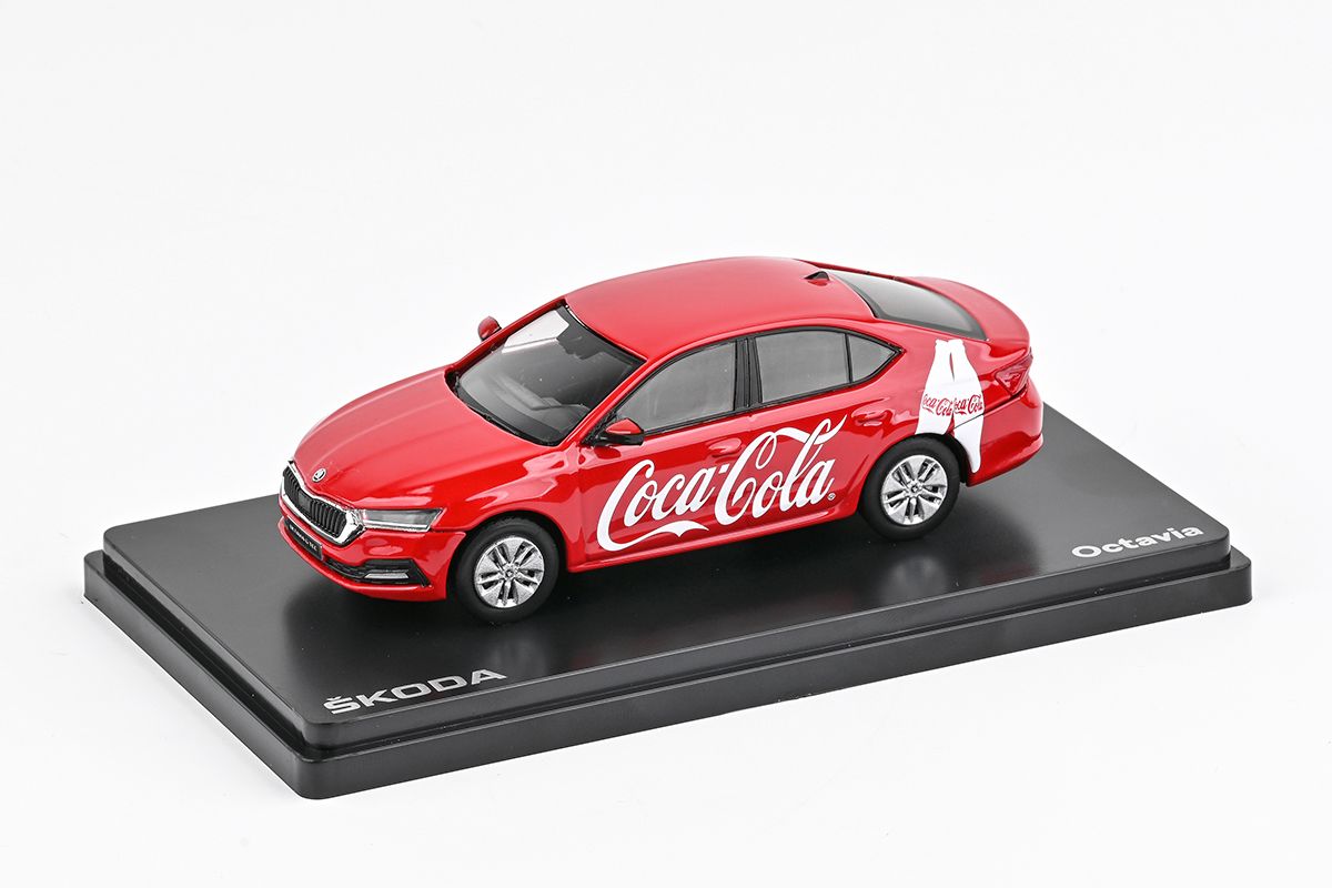 Škoda Octavia IV (2020) - Coca-Cola CZ ABREX 1:43