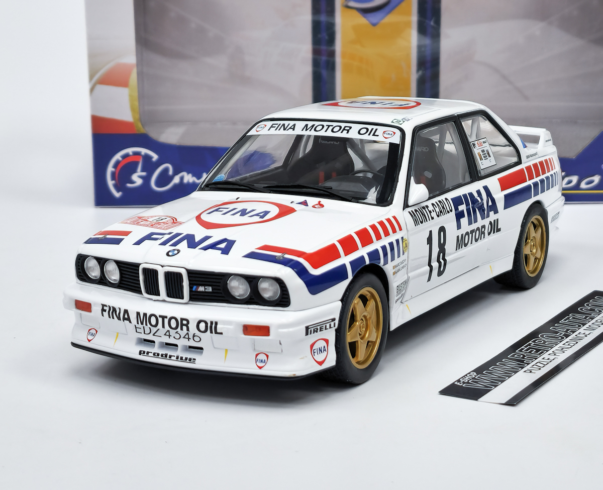 BMW E30 M3 GR.A #18 Rally Monte Carlo 1989 SOLIDO 1:18