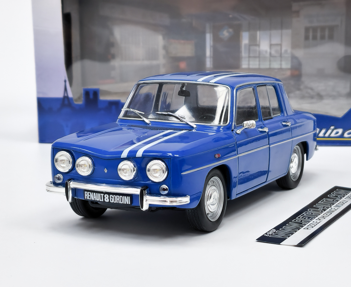 Renault 8 Gordini 1300 (1967) - Modrá SOLIDO 1:18