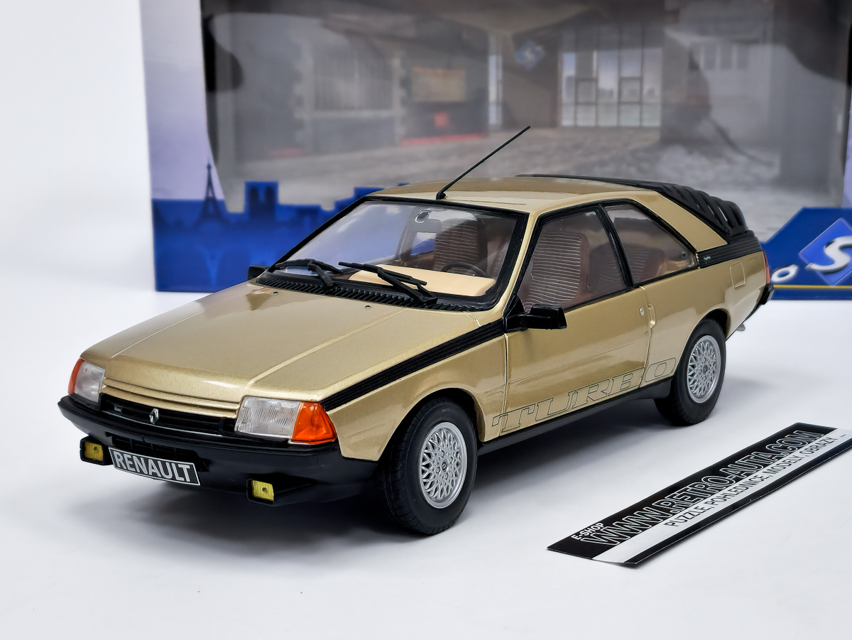Renault Fuego Turbo (1980) - Hnědá SOLIDO 1:18