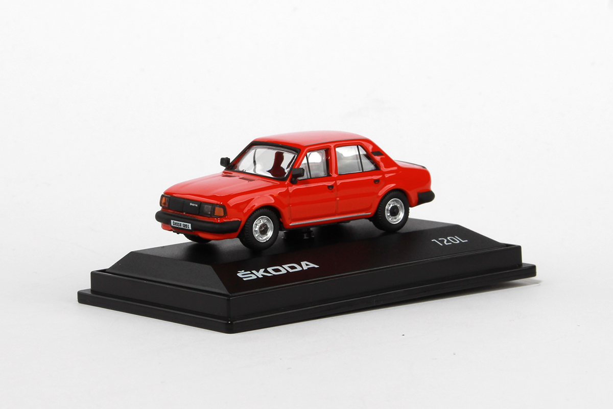 Škoda 120 L (1984) Červená Šípková ABREX 1:72