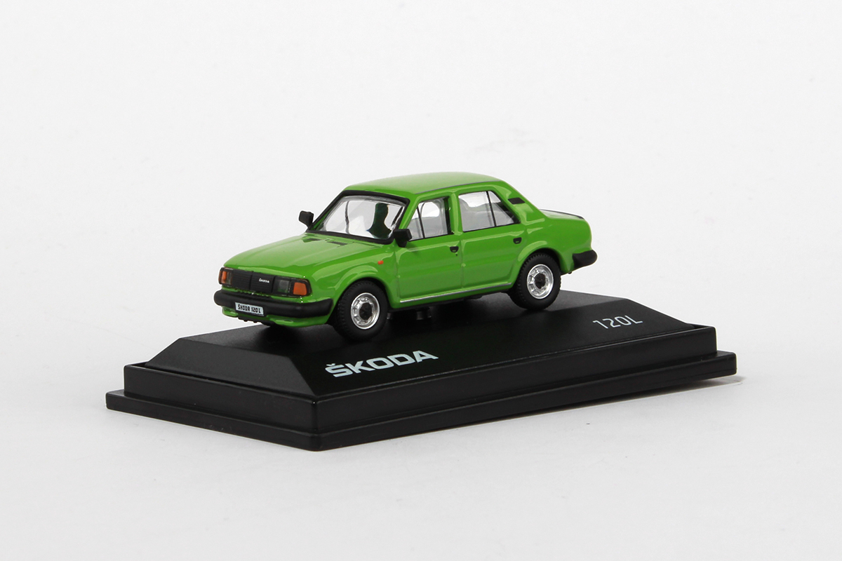 Škoda 120 L (1984) Zelená světlá ABREX 1:72