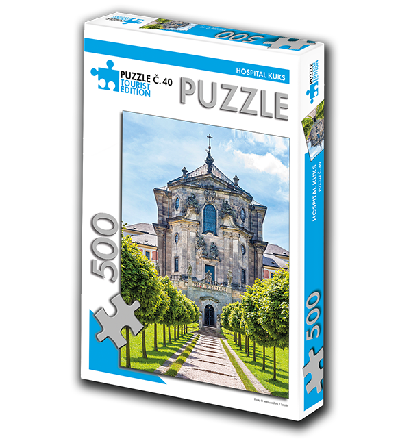 PUZZLE TOURIST č. 40 - Hospital Kuks 500 dílků