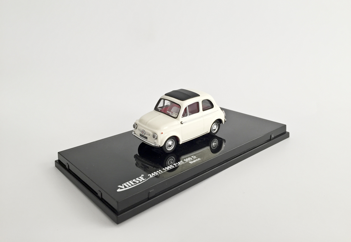 FIAT 500 D (1965) 1:43 - Bílá