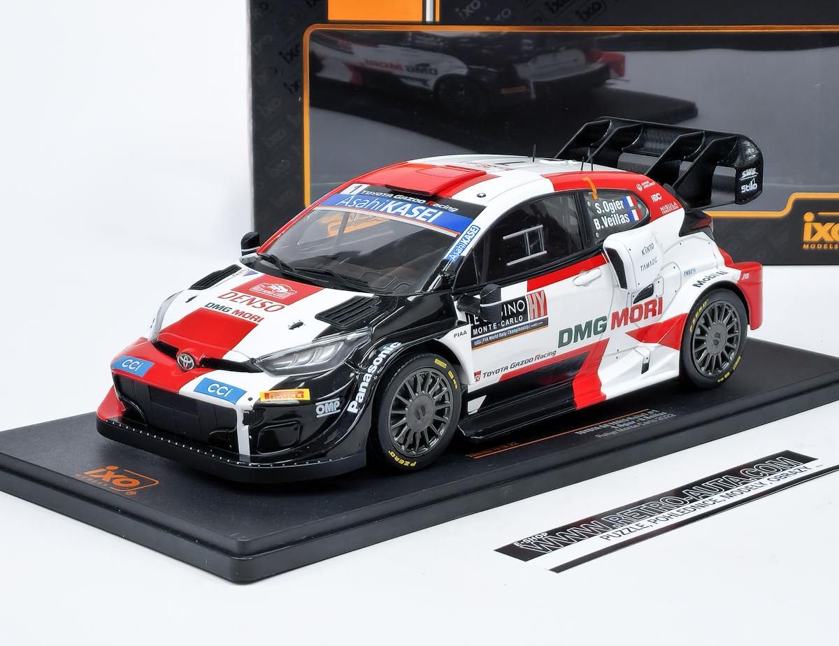Toyota GR Yaris Rally 1#1 S.Ogier/B.Veillas Rallye Monte Carlo 2022 IXO 1:18