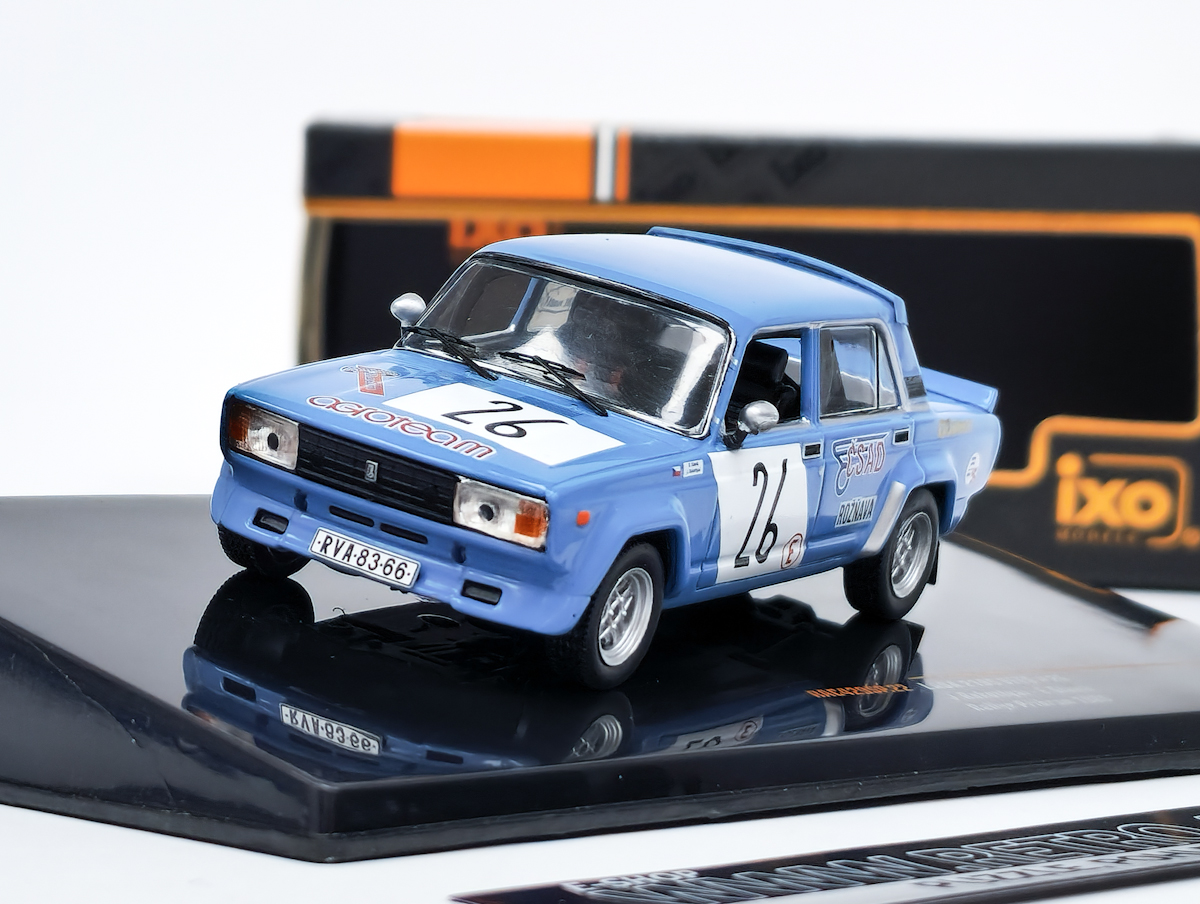 Lada 2105 VFTS No.26 J.Rakottyai/E.Slávik Rallye Příbram 1986 IXO 1:43 