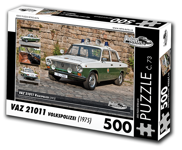 Puzzle č. 73 - VAZ 21011 Volkspolizei (1975) 500 dílků