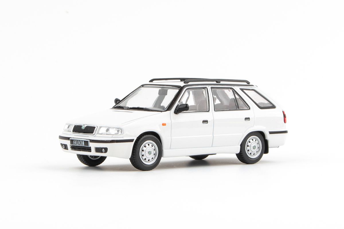 Škoda Felicia FL Combi (1998) Bílá Candy ABREX 1:43