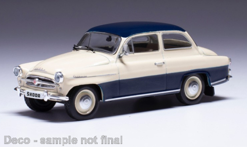 Škoda Octavia (1959) béžová/modrá IXO 1:43