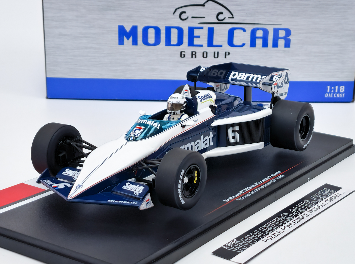  Brabham BT52B F1 #6 R.Patrese Winner GP South African 1983 MCG 1:18 