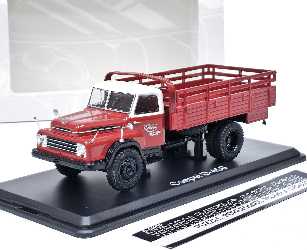 Csepel D-450 VEB Radeberger dark red Premium ClassiXXs 1:43 