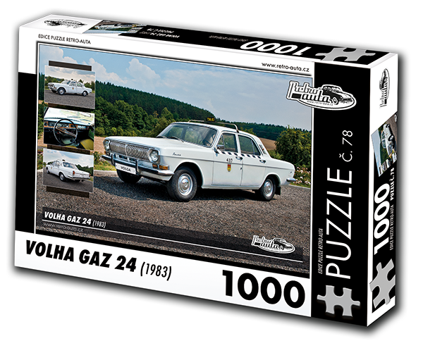 Puzzle č. 78 - VOLHA GAZ 24 (1983) 1000 dílků