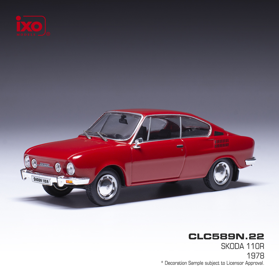 Škoda 110 R (1978) Červená IXO 1:43