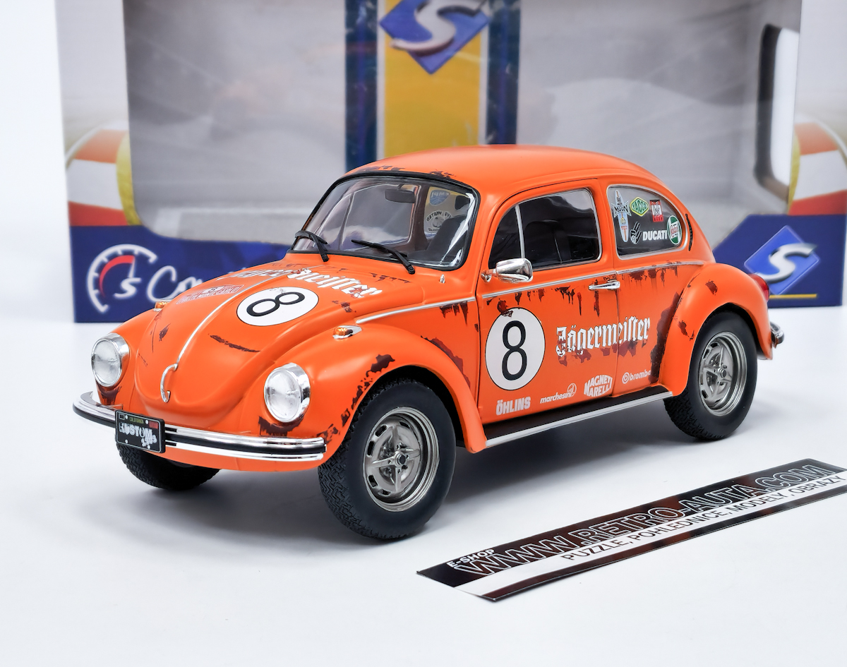 Volkswagen Beetle 1303 #8 Jägermeister Tribute 1974 - SOLIDO 1:18