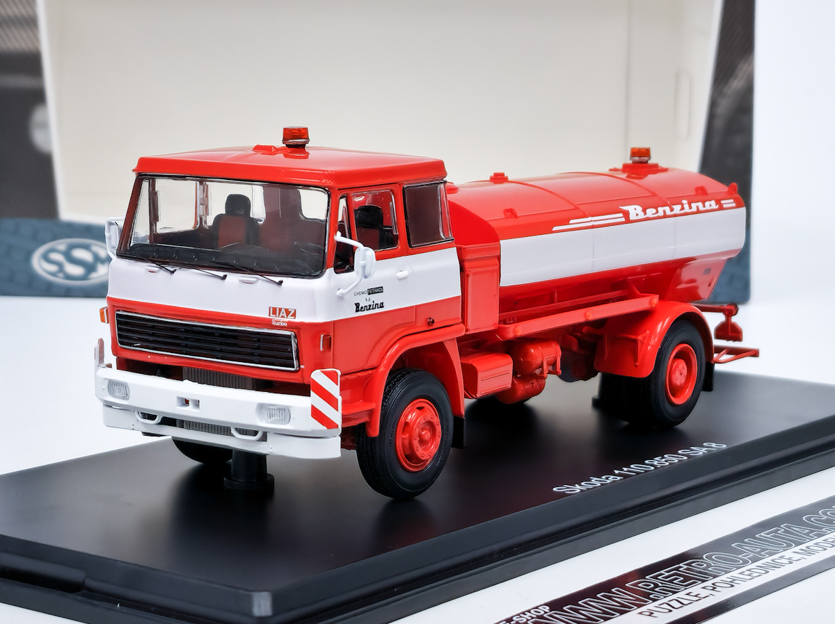 Liaz 100.850 SA 8 cisterna Benzina - SSM 1:43