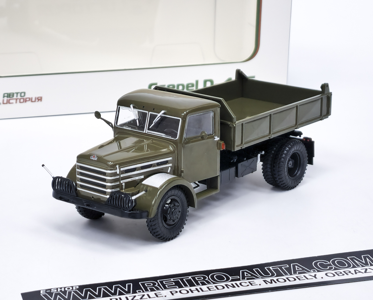 Csepel D-445 CV khaki Modimio 1:43 