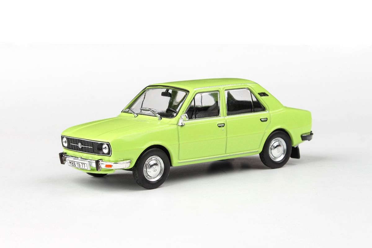 Škoda 105 L (1977) - Zelená Lipová ABREX 1:43