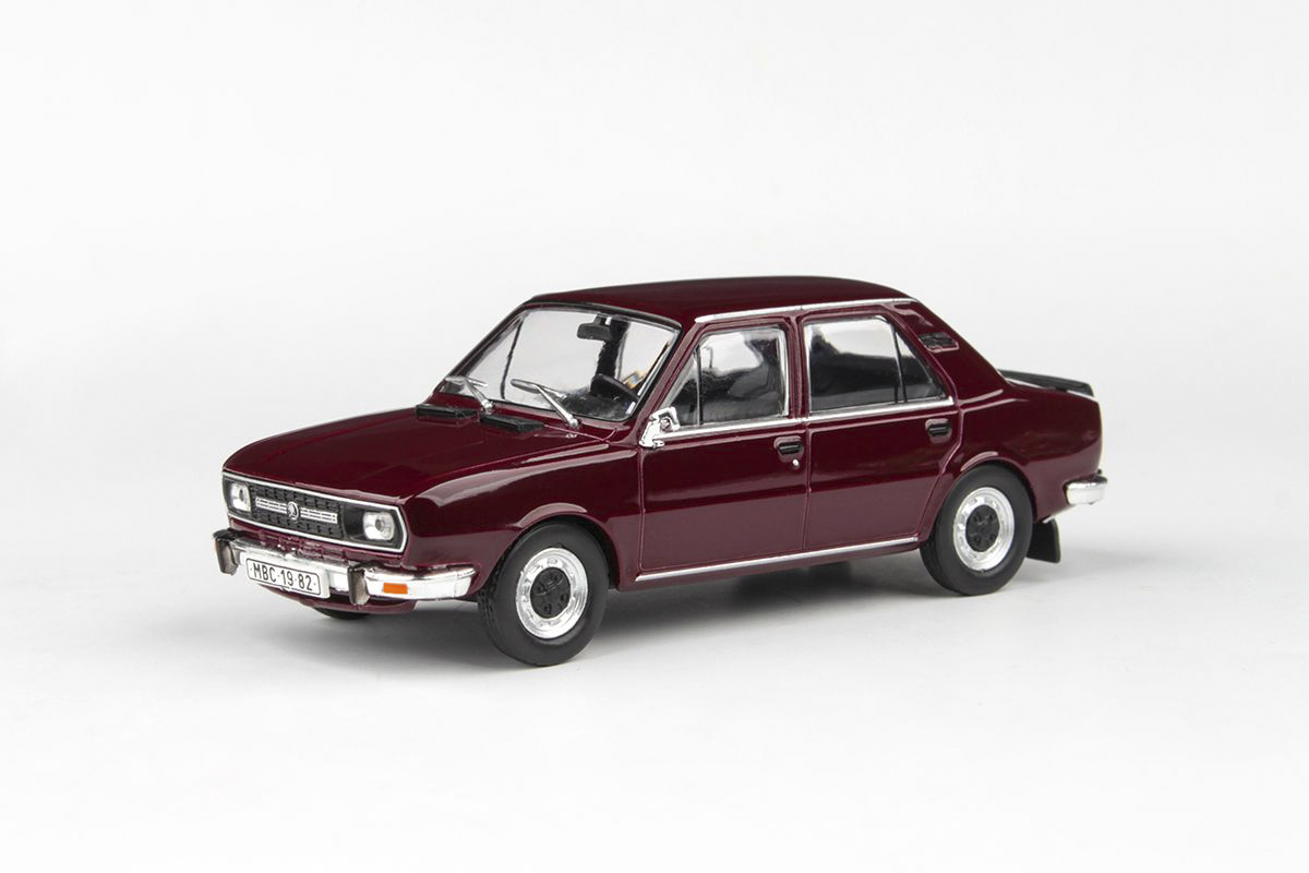 Škoda 120 L (1982) 1:43 - Červená Maron