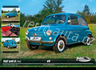 Pohlednice č. 49 - FIAT 600 D (1964)