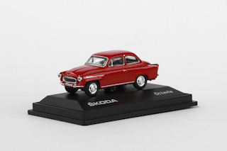 Škoda Octavia (1963) Červená Tmavá ABREX 1:72
