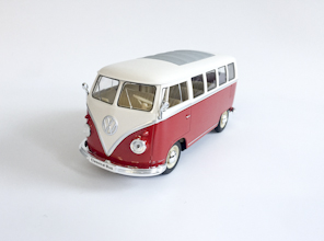 Volkswagen T1 Bus (1963) 1:24 - Červená/Bílá