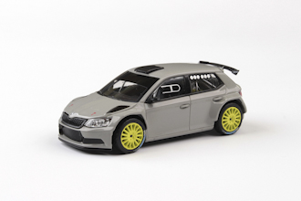 Škoda Fabia III R5 (2015) 1:43 - Šedá Steel Uni