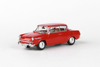 Škoda 1100 MBX (1969) - Červená Oranžová ABREX 1:43