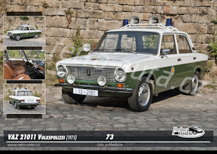 Pohlednice č. 73 - VAZ 21011 Volkspolizei (1975)