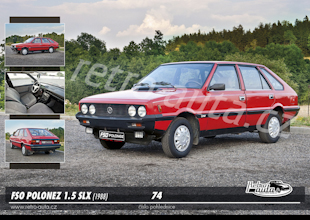 Pohlednice č. 74 - FSO POLONEZ 1.5 SLX (1988)