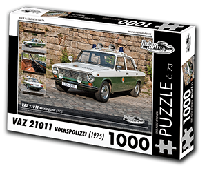 Puzzle č. 73 - VAZ 21011 Volkspolizei (1975) 1000 dílků