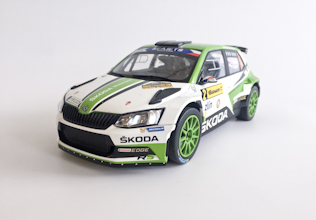  Škoda Fabia R5 1:18 - n. 2 winner Barum Rallye Zlín 2017