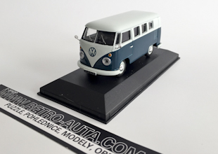 Volkswagen T1 Camper 1:43 - Modrá/Bílá 