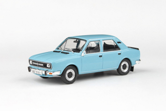 Škoda 120 L (1982) - Modrá Světlá ABREX 1:43