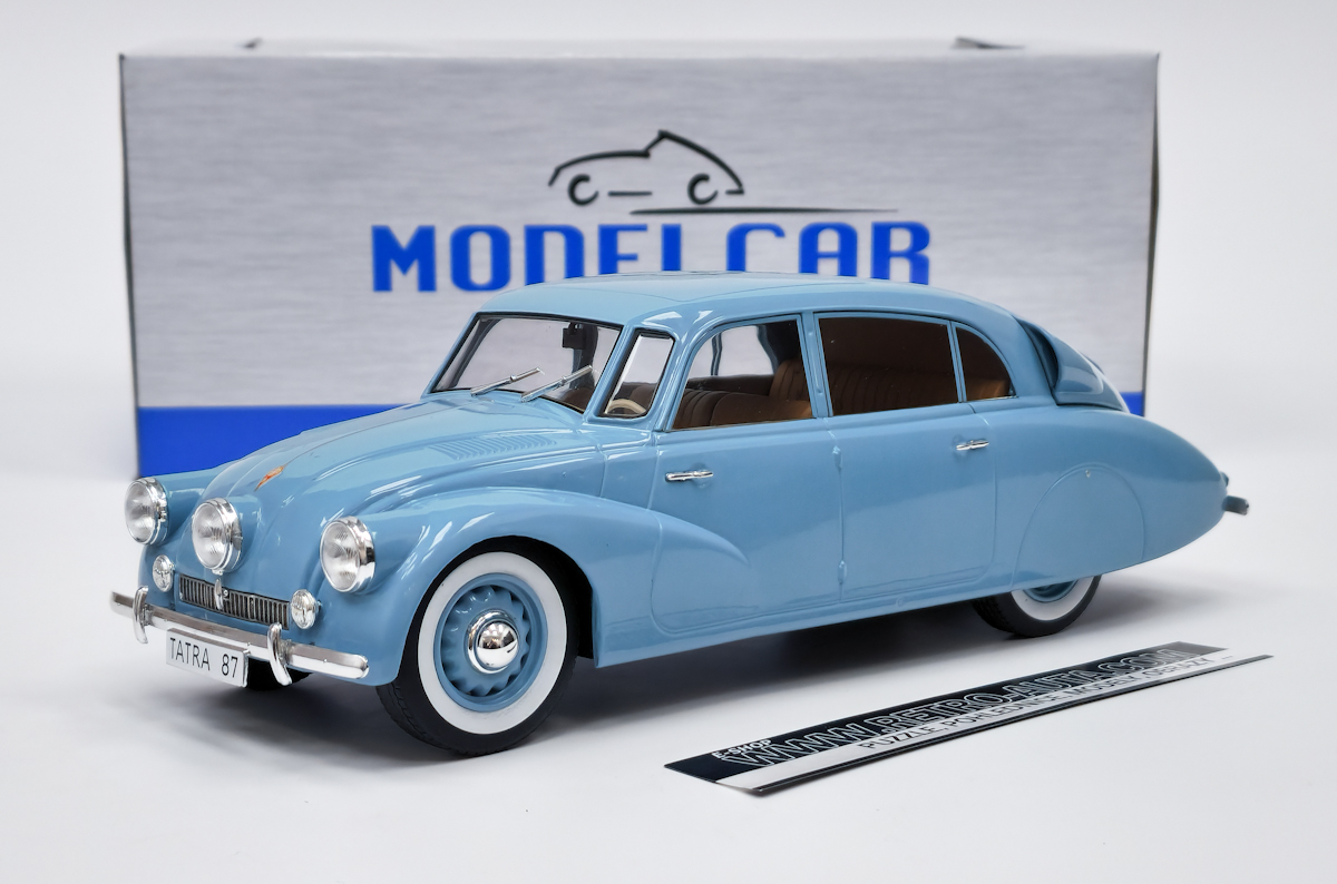 MCG 1/18 タトラ・87 lightblue われ