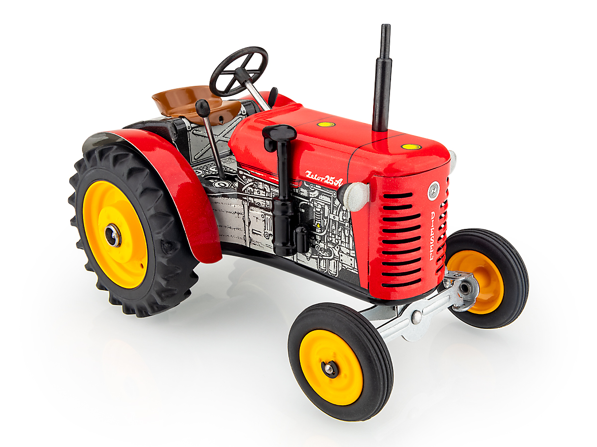 _Traktor - ZETOR 25 A červený KOVAP