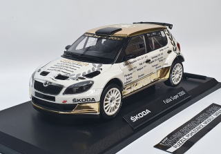 Škoda Fabia S2000 Gold Winners 1:18